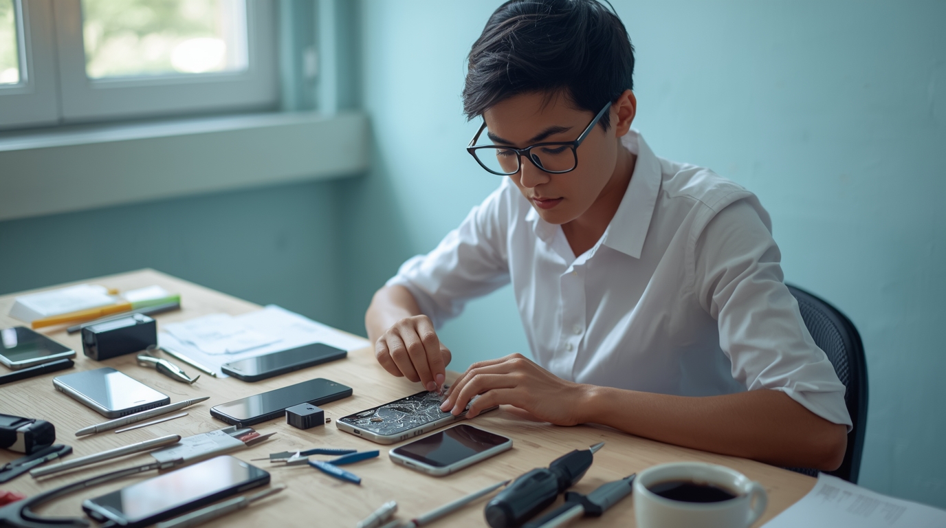 Telefoonreparatie bij Craftedboutiquea